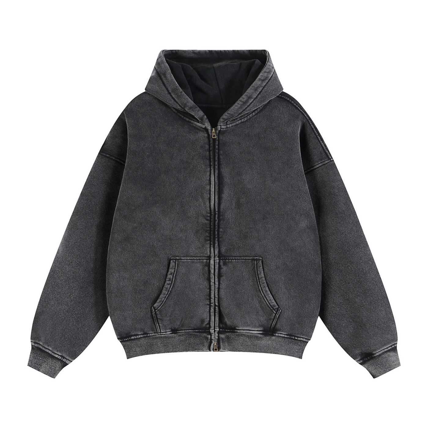 Basic Fleece Zip Up