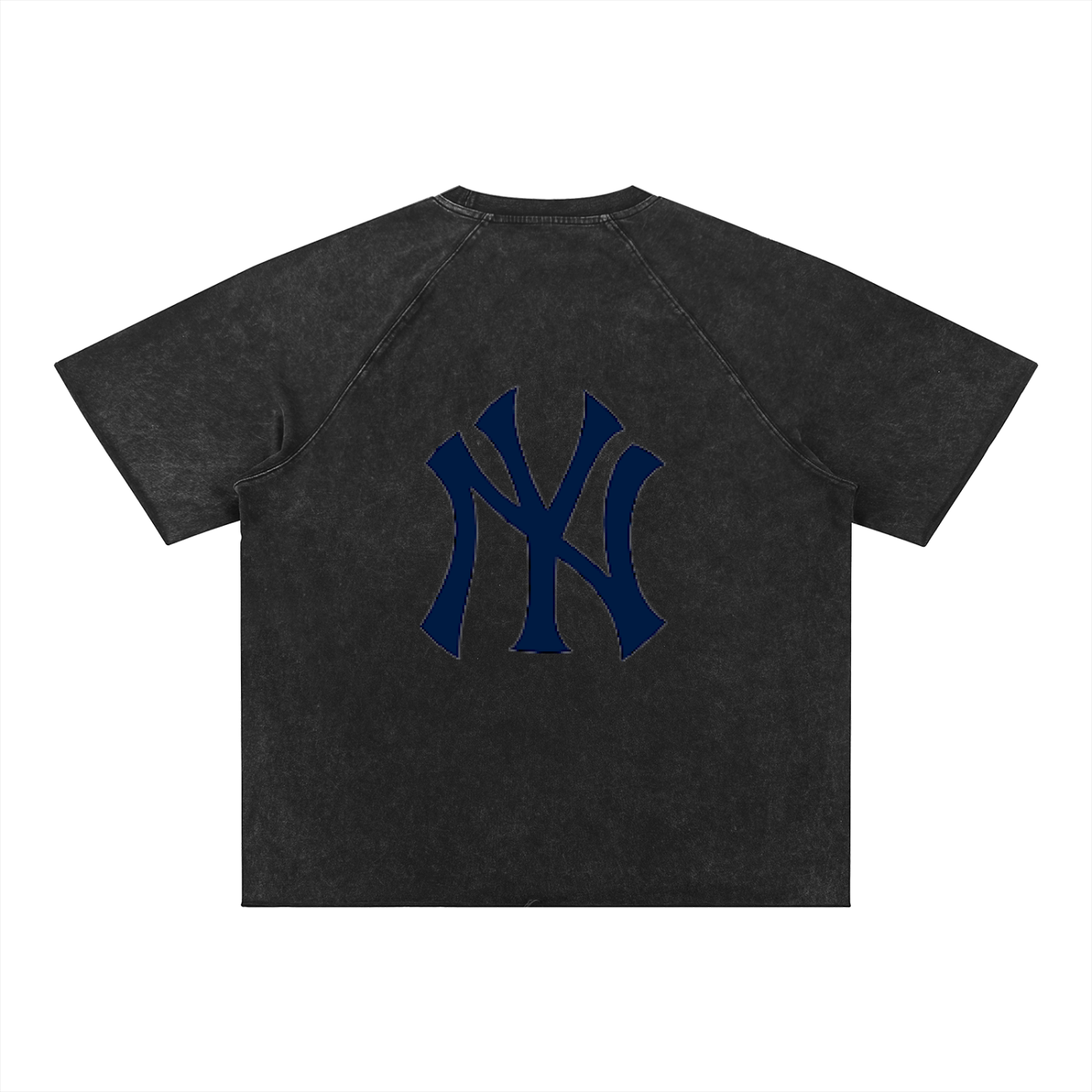 Unisex Mineral Wash Raw Edge T-Shirt