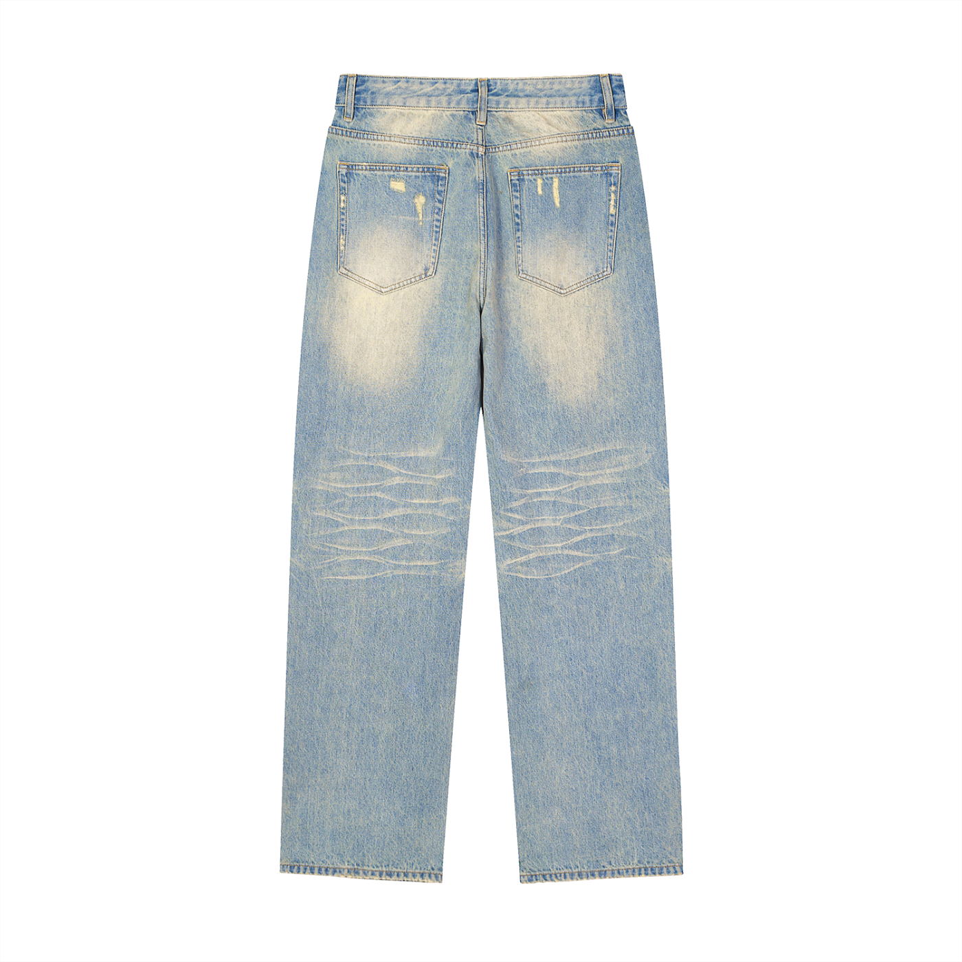 Sun Fade Basic Denim Jeans