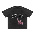 Unisex Mineral Wash Raw Edge T-Shirt