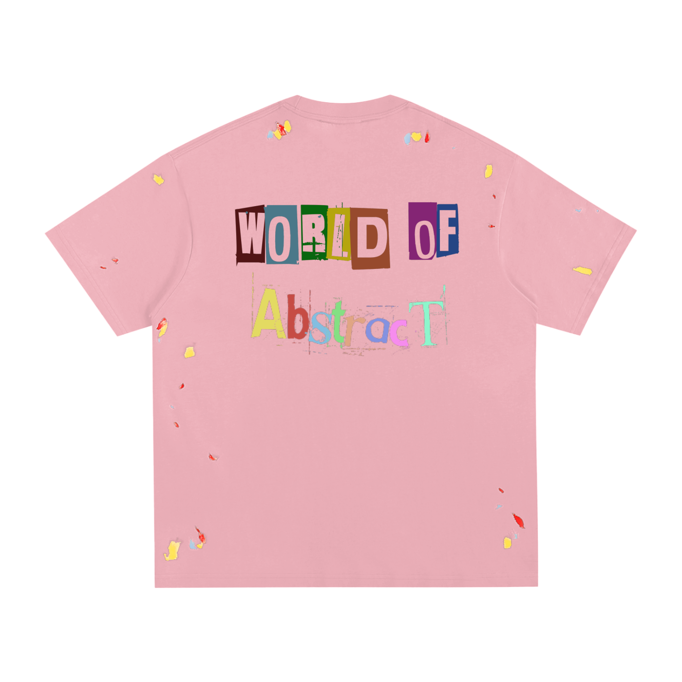 Paint Splatter World Of Abstract T-Shirt
