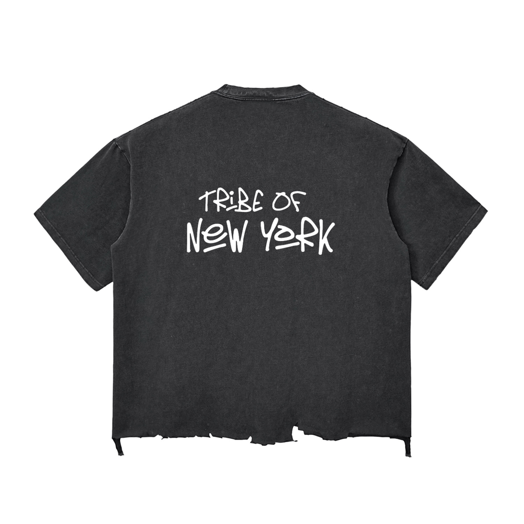 Tribe Of NYC Ripped Boxy T-shirt