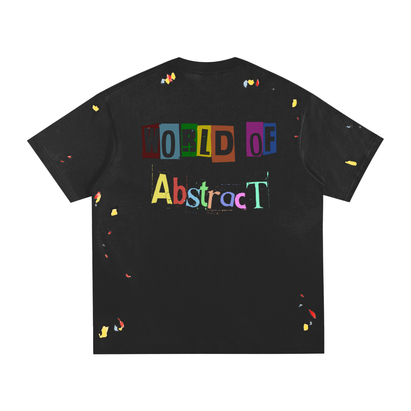 Paint Splatter World Of Abstract T-Shirt