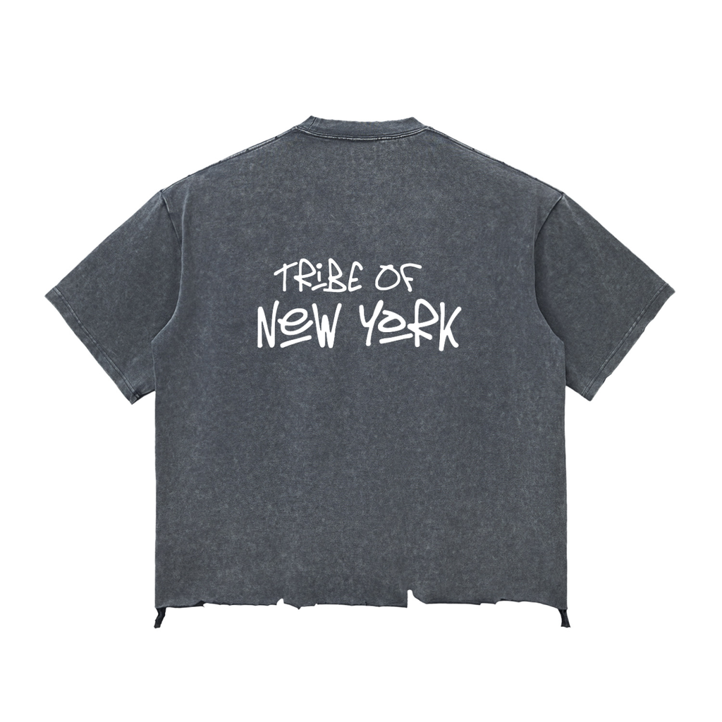 Tribe Of NYC Ripped Boxy T-shirt