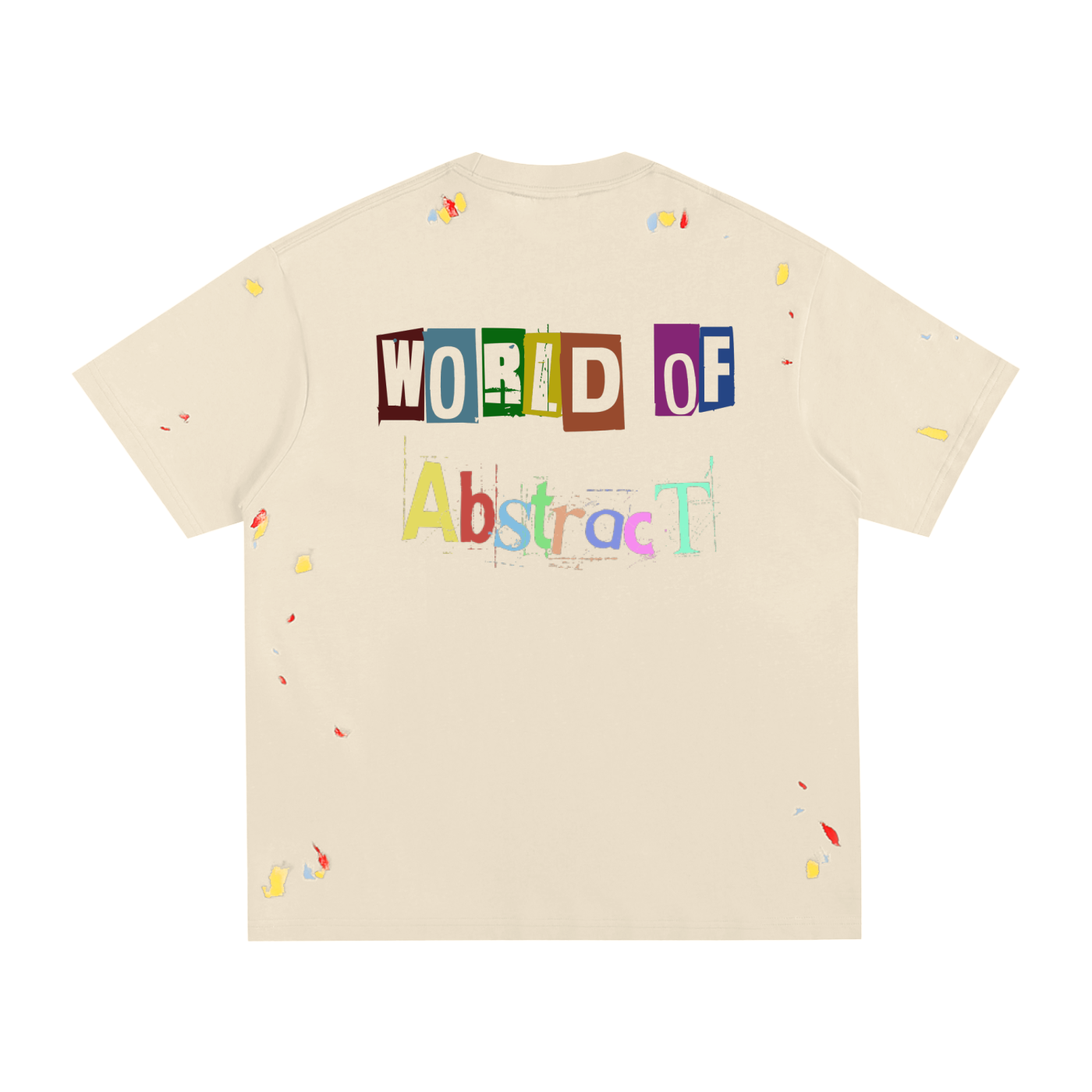 Paint Splatter World Of Abstract T-Shirt