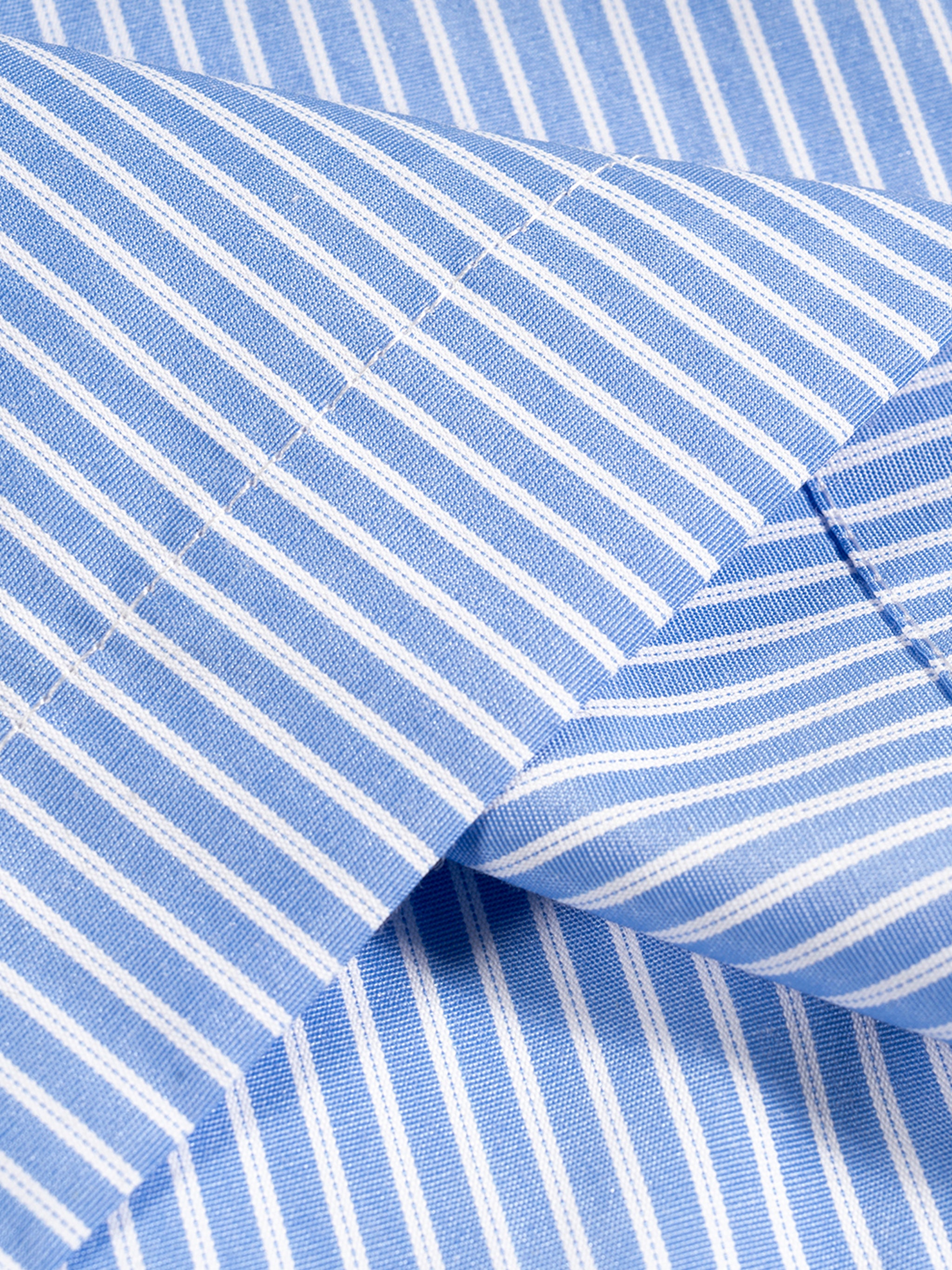 Oversized Vertical Stripe Boxy Tribe Of NYC Button Up