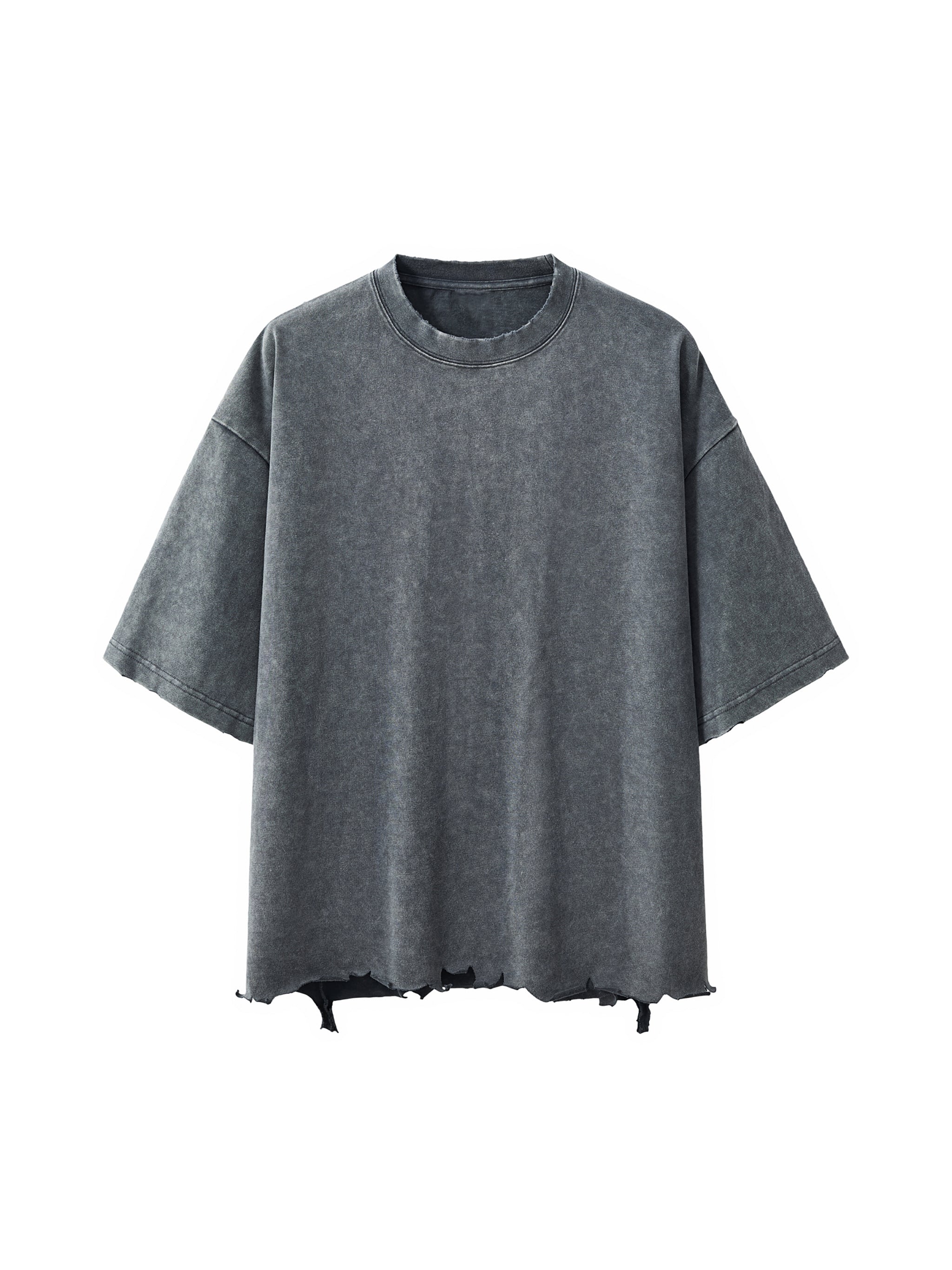 Tribe Of NYC Ripped Boxy T-shirt