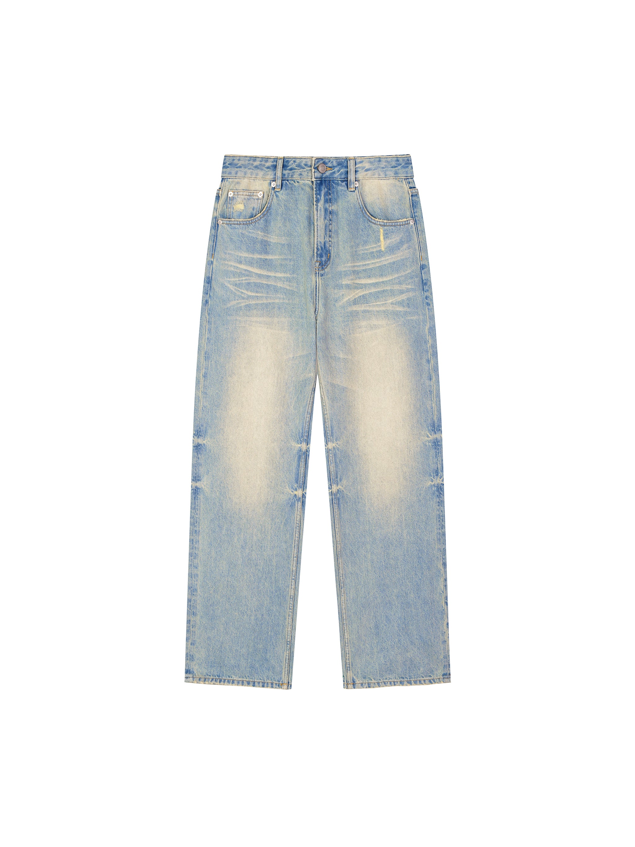 Sun Fade Basic Denim Jeans