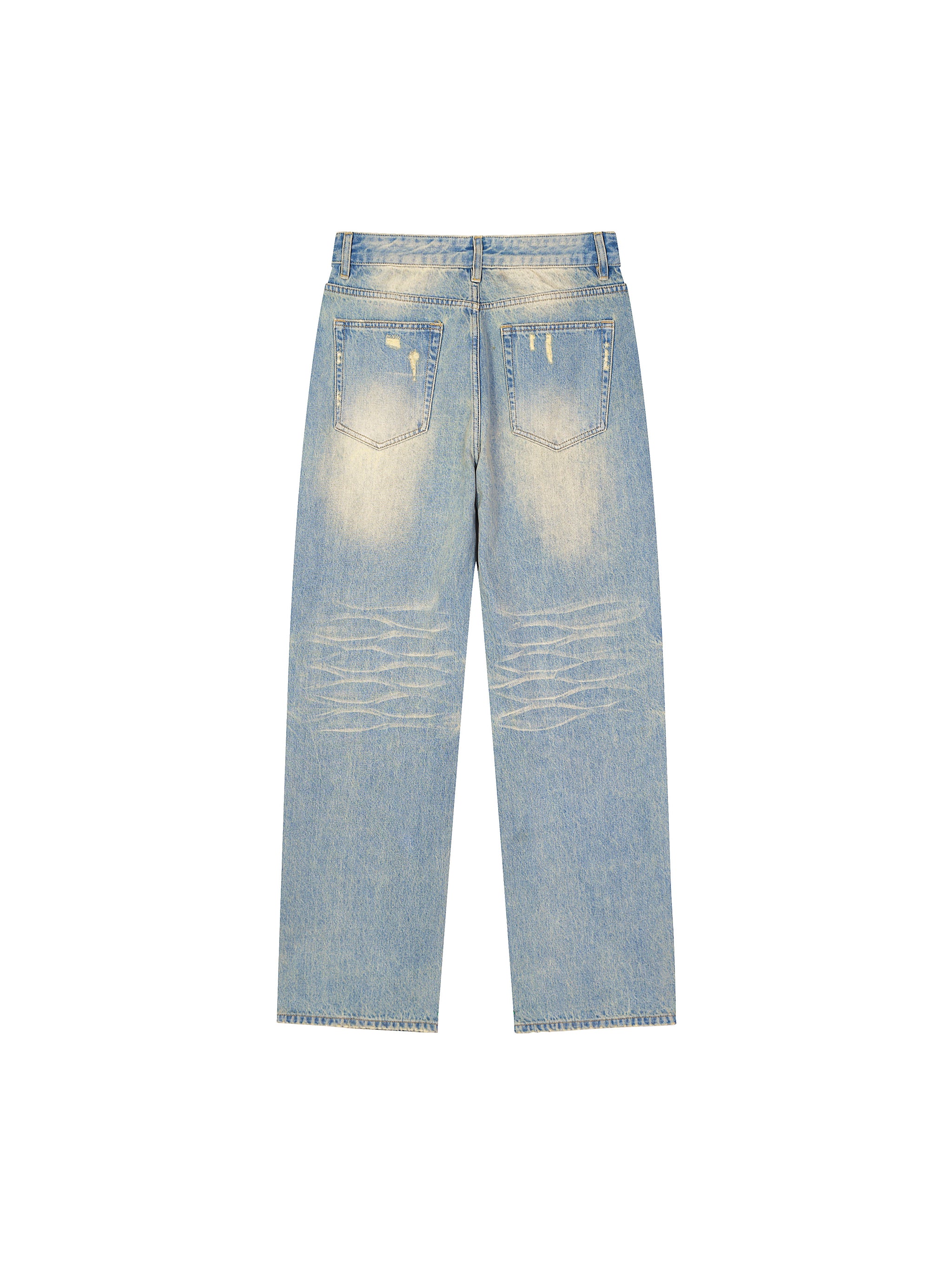 Sun Fade Basic Denim Jeans